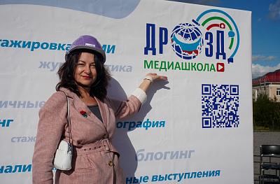 Воспитанницы МедиаШколы на Дне Горняка в Кировске, фото №8
